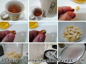 Hoe amandelmelk zelf maken