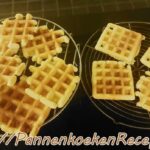 Kleine wafeltjes met bakpoeder van Katrien